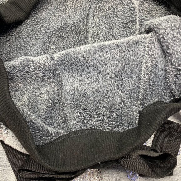 Women's Black and White Pajama Pants - Picture 7 of 14